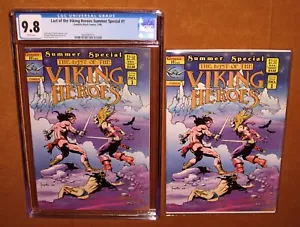 Last of the Viking Heroes Summer Special #1 CGC 9.8 + Bonus Firmado 19pix ASEGURADO - Imagen 1 de 19
