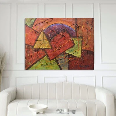 Mark Little,  Original, painting,60”x48”Acrylic,Abstract,36,extra Large,Giant,X - Image 1 of 4