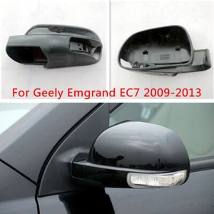 For Geely Emgrand EC7 09-13 Black LH Rearview Door Side Mirror Cover Shell Cap - Imagen 1 de 6