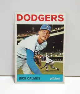 Tarjeta de novato 1964 Topps #231 Dick Calmus Los Angeles Dodgers - Imagen 1 de 3