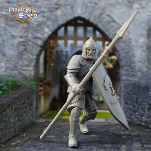 Whitecastle Soldier A | Print Goes Ever On | RPG Wargaming 3D Printed MESBG - Picture 1 of 1