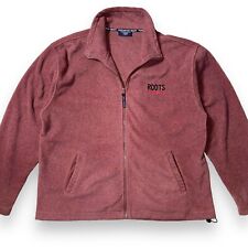 VTG Roots Authentic Club Hollywood Canada Fleece Full zip jacket XL 