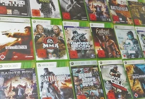 USK18 XBOX 360 SPIEL ( SAMMLUNG BUNDLE) ZUM SELBER AUSSUCHEN EINMAL PORTO. # - Bild 1 von 18