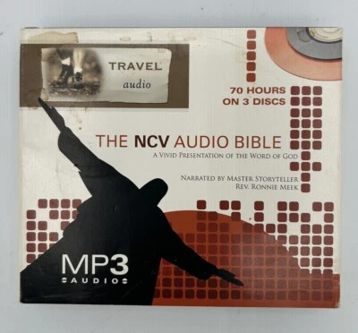 NCV MP3 2006 Travel Audio Bible 70 Hours 3 Discs CD Unabridged Word of God - Image 1 of 4