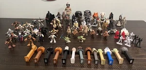 Star Wars Huge Lot 80 Pc Pez Ewoks, anakin ,darth vader r2d2 See Photos - Picture 1 of 15