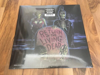 THE RETURN OF THE LIVING DEAD SOUNDTRACK  LP LIMITED BLOOD SPATTER VINYL NEW - Bild 1 von 2