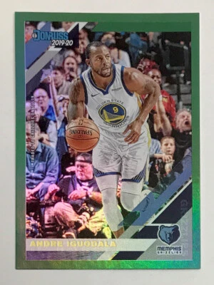2019-20 Panini Donruss Basquete Andre Iguodala Green Flood Parallel #70! - Imagem 1 de 2