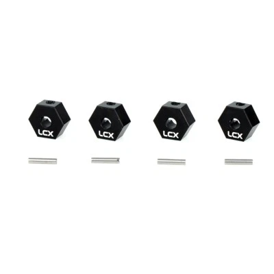 LCX  RC Crawler 12x6mm Aluminum Wheel Hex Hub Drive Adapter Axial SCX10 SCX10 II - Image 1 of 4
