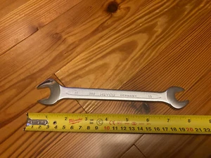 New Heyco 13-17 Mm Metric Open End Wrench Chrome No 350 - Picture 1 of 6