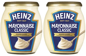 2 tarros de salsa Mayo HEINZ MAYONESA CLASSIC sin conservantes 480 ml 16 oz. - Imagen 1 de 7