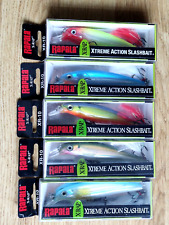 New Lot Of 5 RAPALA X-Rap XR-10 Assorted New In Boxes