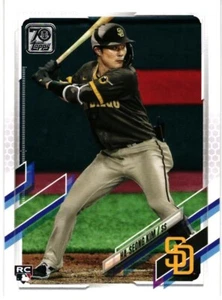 2021 TOPPS # 398 - HA-SEONG KIM - ROOKIE CARD - SAN DIEGO PADRES - Picture 1 of 2
