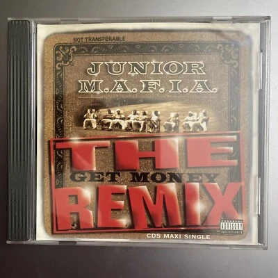 1995 Junior M.A.F.I.A. "Gettin' Money (Remix)" CD Single 95668-2 (Atlantic) - Image 1 of 4