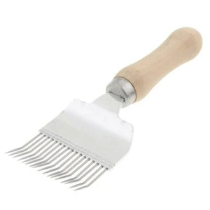 Stainless   Keeping Beekeeping Honey Comb Uncapping Fork Scratcher - Picture 1 of 8