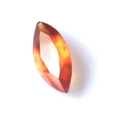 Natural Rare Orange Hessonite Garnet 2.20 Cts 14.2X6.2 MM Marquise Cut Gemstone - Image 1 of 4
