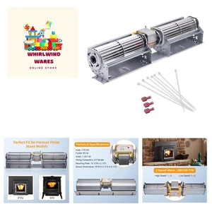 Replacement 1-00-29145 & 3-21-29045 Distribution Blower Fan for Harman XXV, X... - Picture 1 of 8