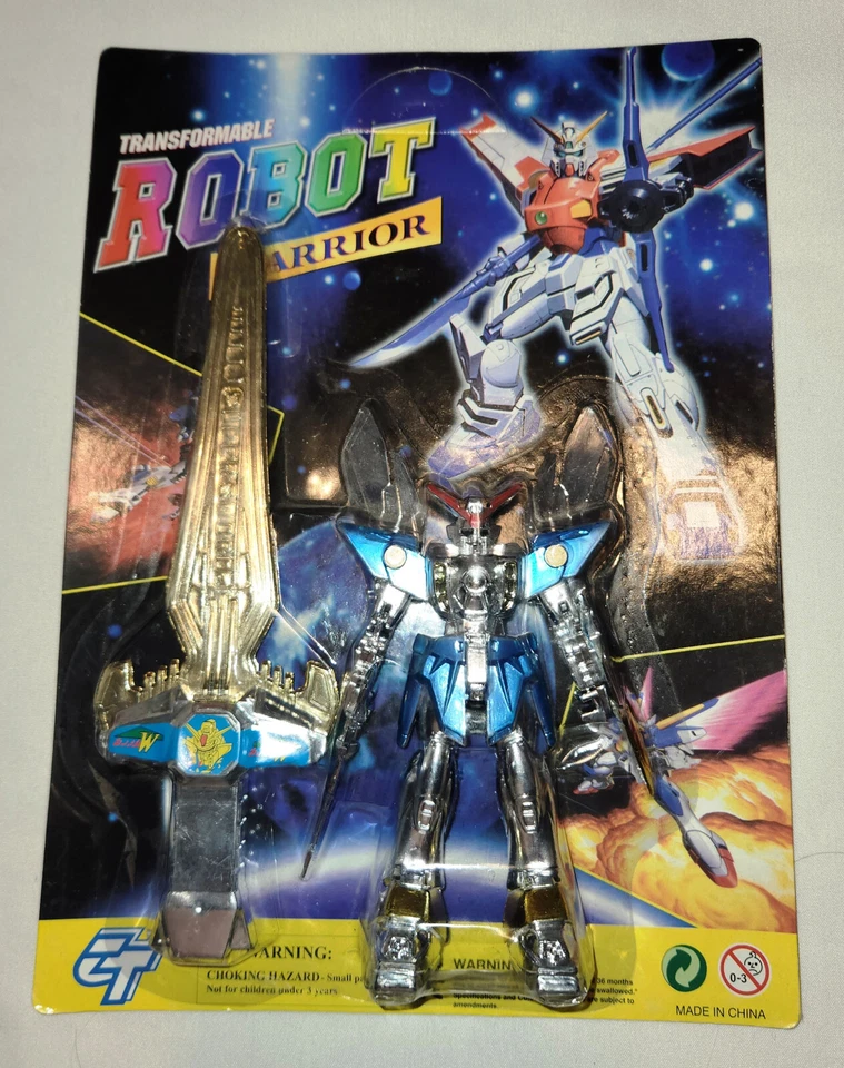 NEW RARE GUNDAM CHROME KO FIGURE TRANSFORMABLE ROBOT - Image 1 of 1