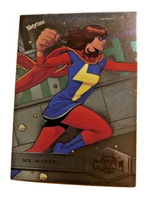 MS. MARVEL #159 SkyBox Marvel Metal Universe2021 Spider-Man High Series #82 - Imagen 1 de 2