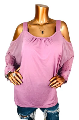 Avenue 18/20 или 2 X плюс верхний эластичной мягкий новый с Ярлыками $49 открытый холодные плечи блузка 3/4 - Изображение 1 из 4