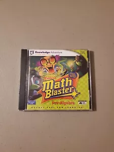 NEW Sealed Math Blaster CD-ROM Educational Game  Pre-Algebra Windows 98/95  PC** - Picture 1 of 2