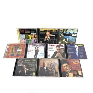 10x Delos Classical CD Bundle lot Lazarof Schuman Dvorak Ex ABC - Picture 1 of 7
