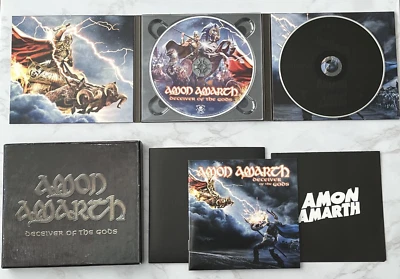 Amon Amarth Deceiver Of The Gods 2 CD/EP LIMITED ED. BOX SET Under The Influence Foto 1 de 4