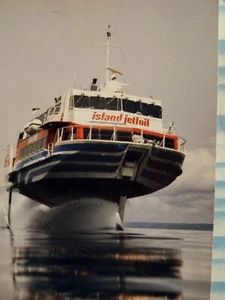 POST CARD ISLAND JETFOIL'S SEATTLE VICTORIA VANCOUVER B.C. - Picture 1 of 12