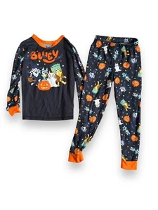 Bluey Bingo Halloween Pajama Set Kids Boys Size 6 - Picture 1 of 4