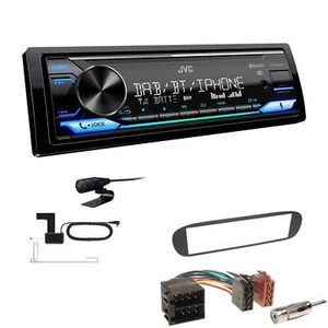 JVC Digital 1-DIN Autoradio DAB+ Bluetooth für Fiat Barchetta 1995-2005 - Bild 1 von 6