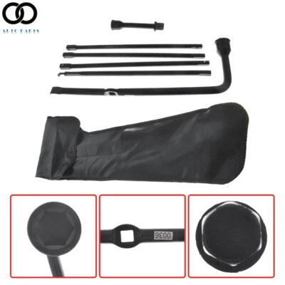 Herramienta de llave de tuerca de neumático de repuesto para repuesto de gato para Dodge Ram 2500 3500 2007-15 Foto 1 de 4