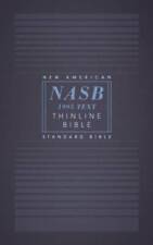 NASB, Thinline Bible, Paperback, Red Letter Edition, 1995 Text, C - VERY GOOD