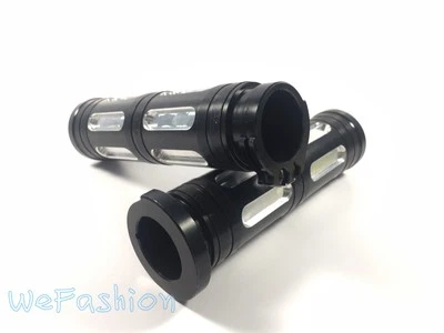 Empuñaduras de manillar de corte de borde de 1"" para Harley Davidson Sportster XL V Rod VRSC Foto 1 de 4