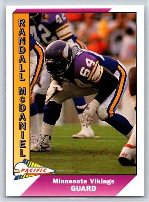 1991 Pacific Randall McDaniel Minnesota Vikings #293 - Image 1 of 2