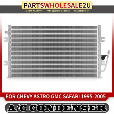 交流电空调冷凝器带支架适用于雪佛兰 Astro GMC Safari 1995 - 2005 V6 4.3L — 第 1/4 张图片