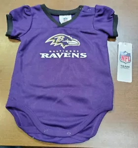 XX Z5 New Baltimore Ravens Infant Onesie Sport NFL Team Apparel By Gerber - Picture 1 of 2