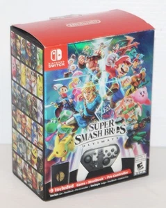 Super Smash Bros Ultimate Special Edition (Nintendo Switch) Controller Sigillato - Foto 1 di 7