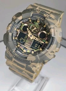 Casio G-Shock GA-100CM-5AJF Camouflage Big Case Analog Digital Uhr - Bild 1 von 12