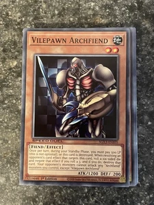 Vilepawn Archfiend Speed Duel GX: Duelists of Shadows Yugioh #SGX3-ENE05 - Picture 1 of 2