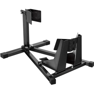 Robuster Motorrad-Vorderradständer für 17-21 Zoll Reifen – Schwarz, 1 Stück - Bild 1 von 2