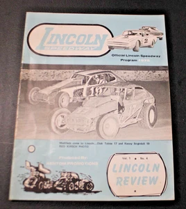 1975 Lincoln Speedway Program - Volume 1 #4 - Picture 1 of 2