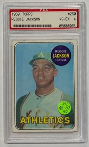 1969 Topps - Reggie Jackson #260 PSA 4 - Imagen 1 de 2
