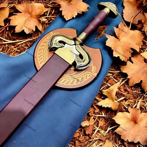 Hobbit Eowyn Schwert von Rohan HdR Cosplay Anduril Geschenk Scheide Plakette, Weihnachten - Bild 1 von 6