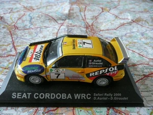 SEAT Cordoba WRC n°7 Safari Rallye 2000 Auriol IXO 1/43 en boite - Picture 1 of 1