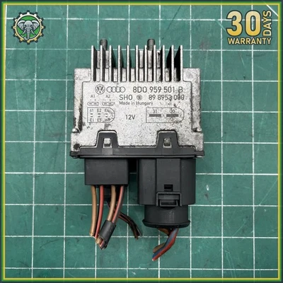 01-05 AUDI C5 ALLROAD QUATTRO RADIATOR COOLING FAN CONTROL MODULE OEM - Image 1 of 4