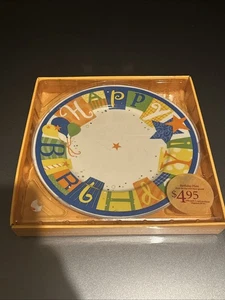 Vintage Hallmark Happy Birthday Collectible Plate 10” NEW - Picture 1 of 1