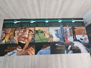 Left Behind 1 - 5 Lot 2001 Tim LaHayne Jerry B. Jenkins Graphic Novel - Picture 1 of 8