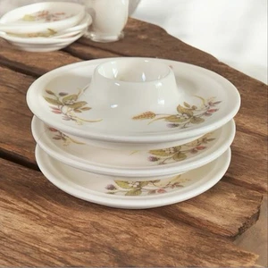 Vintage Marks & Spencer Harvest Melamine Egg Cups x 3 - Picture 1 of 7