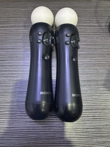 Sony PlayStation 3 PS3 Move Motion Controller - Black (CECH-ZCM1E) 2X - Picture 1 of 2