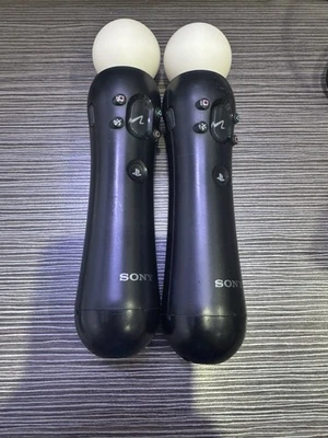 Sony PlayStation 3 PS3 Move Motion Controller - Black (CECH-ZCM1E) 2X - Image 1 of 2