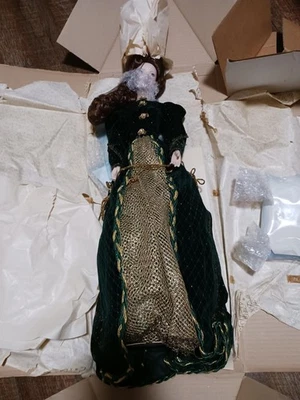 LOTE de 2 Ángeles de Navidad Franklin Mint ÁNGEL VICTORIANO Y ÁNGEL DE REGOCIJO  Foto 1 de 4